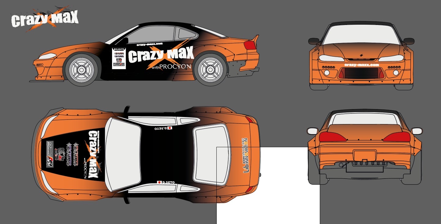 CRAZY MAX 2026 車両デザインイメージ